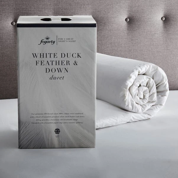 Fogarty Duck Feather And Down 10.5 Tog Duvet 2 Fogarty Duck Feather And Down 10.5 Tog Duvet - Image 2