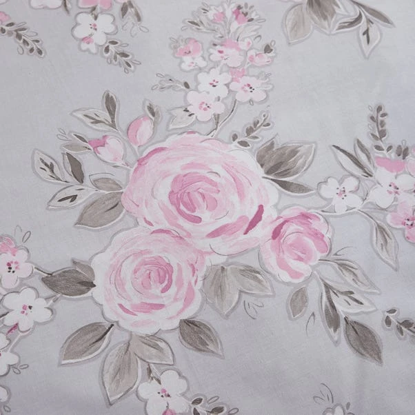 Dunelm Rosemont Grey Duvet Cover And Pillowcase Set 2 Dunelm Rosemont Grey Duvet Cover And Pillowcase Set - Image 2