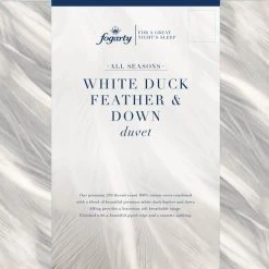 Fogarty White Duck Feather And Down All Seasons Duo 15 Tog Duvet -Furn. Shop 1000120506 alt02