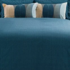 Elements Elijah Blue Reversible Duvet Cover And Pillowcase Set -Furn. Shop 1000140208 alt04