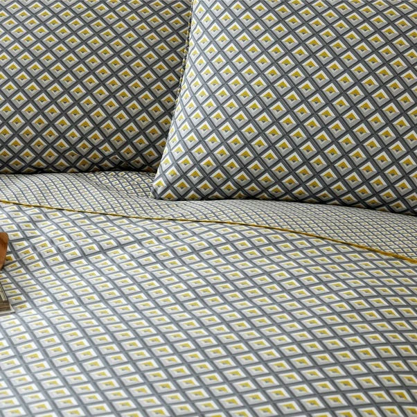 Racing Green Soho Grey Duvet Cover And Pillowcase Set 3 Racing Green Soho Grey Duvet Cover And Pillowcase Set - Image 3