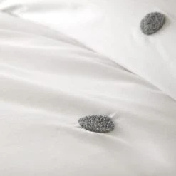 Dunelm Appletree Dot Slate 100% Cotton Duvet Cover And Pillowcase Set 5 Dunelm Appletree Dot Slate 100% Cotton Duvet Cover And Pillowcase Set -Furn. Shop 1000157851 alt02