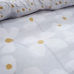 Dunelm Elements Lena Reversible Grey Duvet Cover And Pillowcase Set -Furn. Shop 1000159852 alt03