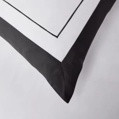 Dorma Purity Kington Black Duvet Cover And Pillowcase Set -Furn. Shop 1000167089 alt03