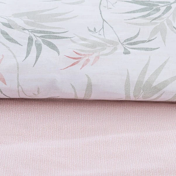 Dunelm Shino Floral Reversible Duvet Cover And Pillowcase Set 4 Dunelm Shino Floral Reversible Duvet Cover And Pillowcase Set - Image 4