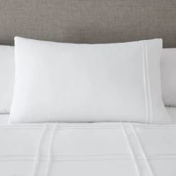 Dunelm Denver White Pintuck Duvet Cover And Pillowcase Set 7 Dunelm Denver White Pintuck Duvet Cover And Pillowcase Set -Furn. Shop 1000181857 alt02