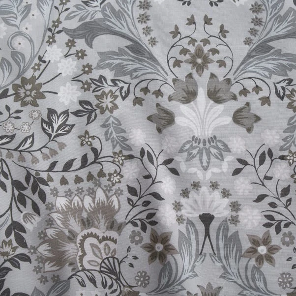 Dunelm Hardwick Floral Grey Reversible Duvet Cover And Pillowcase Set 5 Dunelm Hardwick Floral Grey Reversible Duvet Cover And Pillowcase Set - Image 5