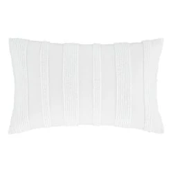 Dunelm Ezra White Tufted Luxe 100% Cotton Duvet Cover And Pillowcase Set -Furn. Shop 1000185684 alt03