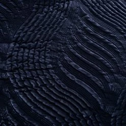 Dunelm Romilly Wave Luxe Pinsonic Navy Duvet Cover And Pillowcase Set 7 Dunelm Romilly Wave Luxe Pinsonic Navy Duvet Cover And Pillowcase Set -Furn. Shop 1000185697 alt03