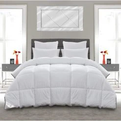 Naturally Shredded Duck Feather And Down Duvet - Single