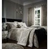 Catherine Lansfield Crushed Velvet Double Duvet Set In Natural