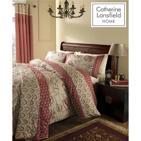 Catherine Lansfield Kashmir Duvet Cover Set - Single 1 Catherine Lansfield Kashmir Duvet Cover Set - Single