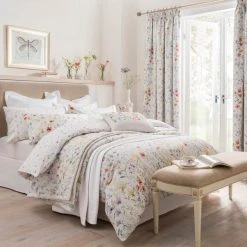 Dorma Wildflower Digitally Printed 100% Cotton Duvet Cover