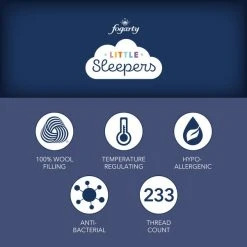 Fogarty Little Sleepers All Seasons Wool Cot Bed Duvet And Pillow Set -Furn. Shop 30248470 alt03