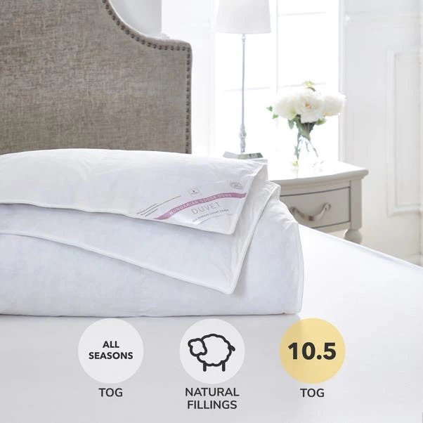 Dorma Hungarian Goose Down 10.5 Tog Duvet 1 Dorma Hungarian Goose Down 10.5 Tog Duvet