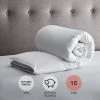 Fogarty Anti Bacterial White Goose Feather And Down 15 Tog Duvet