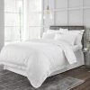 Hotel Cotton 230 Thread Count Sateen White Duvet Cover