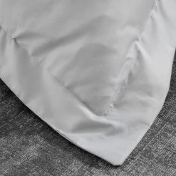 Hotel Cotton 230 Thread Count Sateen Silver Duvet Cover -Furn. Shop 30675908 alt02