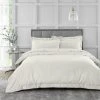 Hotel Cotton 230 Thread Count Sateen Cream Duvet Cover