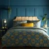Furn Furn. Riva Decora Teal Duvet Cover And Pillowcase Set