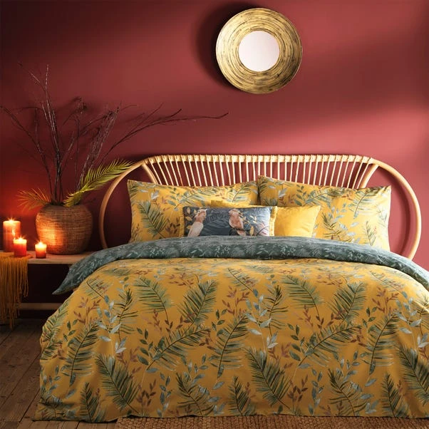 Furn Furn. Riva Mazari Mustard Duvet Cover And Pillowcase Set 1 Furn Furn. Riva Mazari Mustard Duvet Cover And Pillowcase Set
