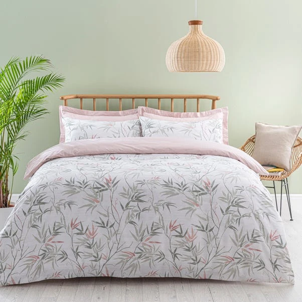 Dunelm Shino Floral Reversible Duvet Cover And Pillowcase Set 1 Dunelm Shino Floral Reversible Duvet Cover And Pillowcase Set