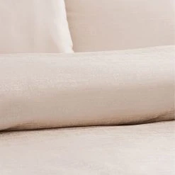 Dunelm Tegan Champagne Textured Duvet Cover And Pillowcase Set -Furn. Shop 30727257 alt04