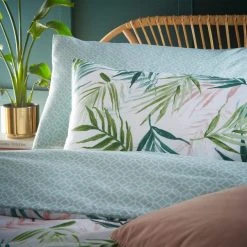Furn Furn. Bali Palm Floral Reversible Duvet Cover And Pillowcase Set -Furn. Shop 30746988 alt02