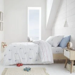 Bianca Cotton Bianca Fine Linens Sailing Boats 100% Cotton T144 Duvet Cover And Pillowcase Set