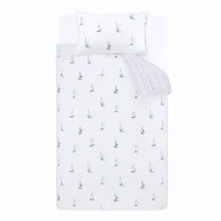 Bianca Cotton Bianca Fine Linens Sailing Boats 100% Cotton T144 Duvet Cover And Pillowcase Set 7 Bianca Cotton Bianca Fine Linens Sailing Boats 100% Cotton T144 Duvet Cover And Pillowcase Set -Furn. Shop 30747453 alt04