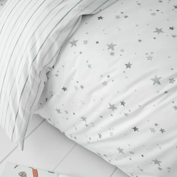 Bianca Cotton Bianca Fine Linens Stars 100% Cotton Duvet Cover And Pillowcase Set 3 Bianca Cotton Bianca Fine Linens Stars 100% Cotton Duvet Cover And Pillowcase Set - Image 3