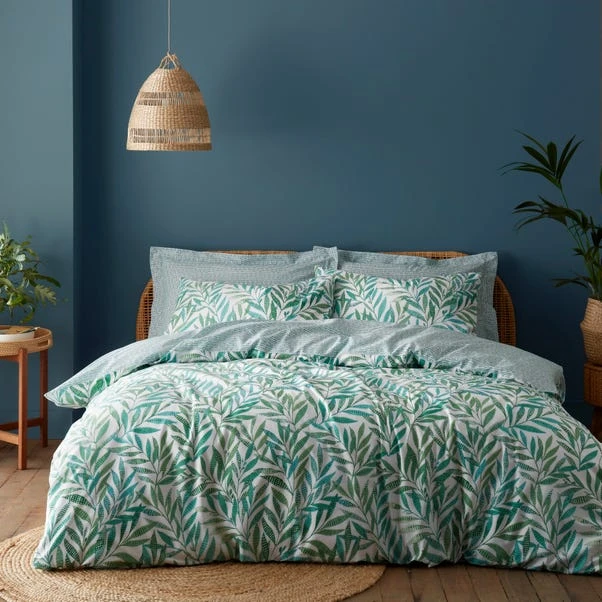 Dunelm Willow Dottie Green Duvet Cover And Pillowcase Set 1 Dunelm Willow Dottie Green Duvet Cover And Pillowcase Set