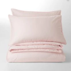 Dunelm Soft Washed Recycled Cotton Duvet Cover And Pillowcase Set -Furn. Shop 30750792 alt02