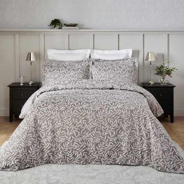 Dorma Willow Leaf Duvet Cover And Pillowcase Set 1 Dorma Willow Leaf Duvet Cover And Pillowcase Set