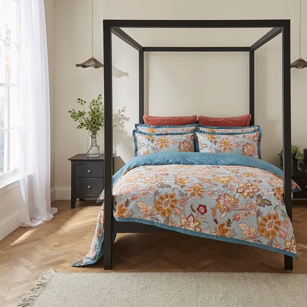 Dorma Samira 100% Cotton Duvet Cover And Pillowcase Set 1 Dorma Samira 100% Cotton Duvet Cover And Pillowcase Set