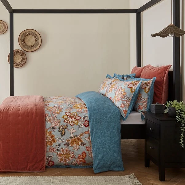 Dorma Samira 100% Cotton Duvet Cover And Pillowcase Set 6 Dorma Samira 100% Cotton Duvet Cover And Pillowcase Set - Image 6