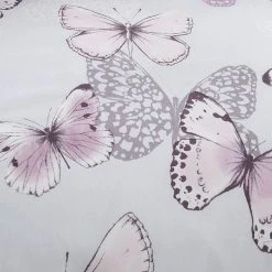 Catherine Lansfield Scatter Butterfly Heather Duvet Cover And Pillowcase Set -Furn. Shop 30757733 alt03