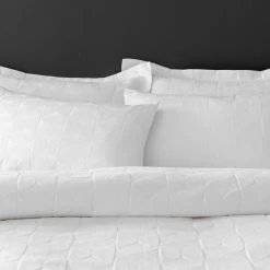 Elements Sten White Jacquard Duvet Cover And Pillowcase Set -Furn. Shop 30768775 alt02