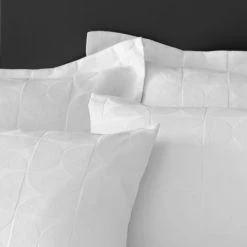 Elements Sten White Jacquard Duvet Cover And Pillowcase Set -Furn. Shop 30768775 alt03