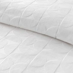 Elements Sten White Jacquard Duvet Cover And Pillowcase Set -Furn. Shop 30768775 alt05