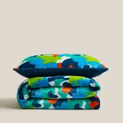 Dunelm Camo Fleece Duvet Cover And Pillowcase Set -Furn. Shop 30770055 alt03