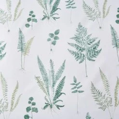 Dunelm Fern Green 100% Cotton Duvet Cover And Pillowcase Set -Furn. Shop 30771082 alt04