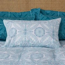 Dunelm Mandala Teal Duvet Cover And Pillowcase Set -Furn. Shop 30771111 alt02