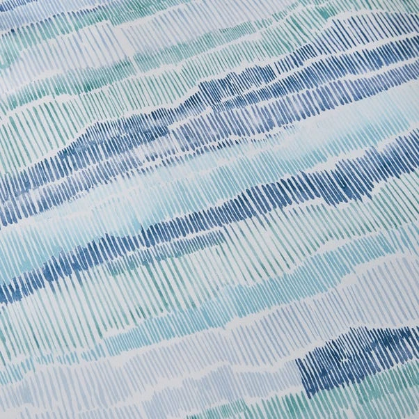 Dunelm Ripley Seafoam 100% Cotton Duvet Cover And Pillowcase Set 3 Dunelm Ripley Seafoam 100% Cotton Duvet Cover And Pillowcase Set - Image 3