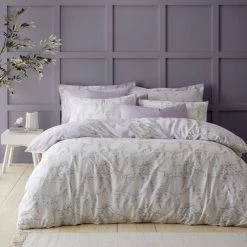 Dunelm Wisteria Lilac Duvet Cover And Pillowcase Set 8 Dunelm Wisteria Lilac Duvet Cover And Pillowcase Set -Furn. Shop 30771488 alt02