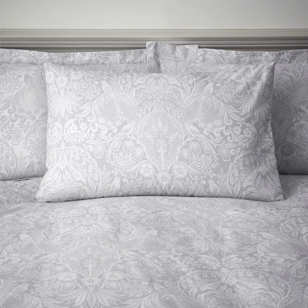 Elements Emelie Grey Duvet Cover And Pillowcase Set 3 Elements Emelie Grey Duvet Cover And Pillowcase Set - Image 3