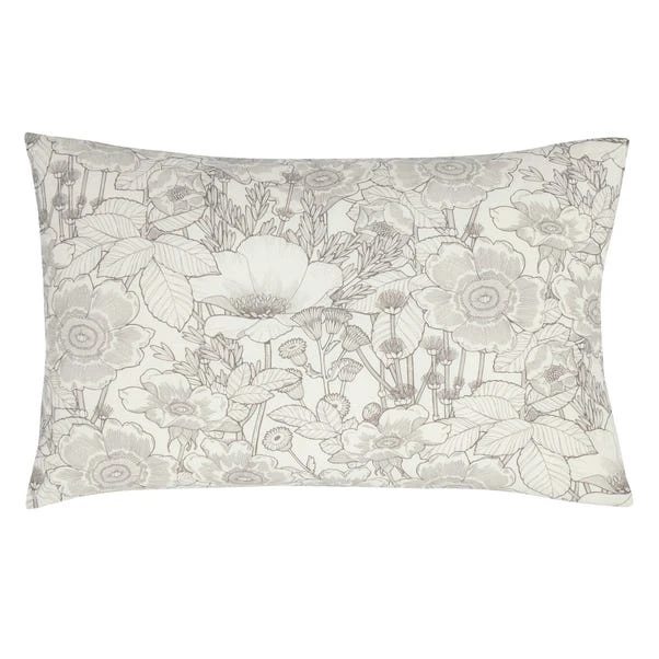 Dunelm Winnie Floral Natural 100% Cotton Duvet Cover And Pillowcase Set 6 Dunelm Winnie Floral Natural 100% Cotton Duvet Cover And Pillowcase Set - Image 6