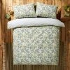 Natural History Museum Meadow Green 100% Cotton Duvet Cover And Pillowcase Set