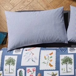 Natural History Museum Woodland Blue 100% Cotton Duvet Cover And Pillowcase Set 10 Natural History Museum Woodland Blue 100% Cotton Duvet Cover And Pillowcase Set -Furn. Shop 30771545 alt05
