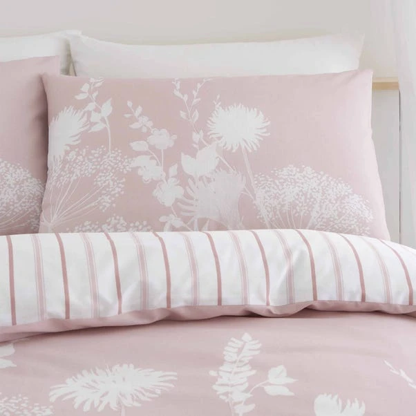 Catherine Lansfield Meadowsweet Floral Duvet Cover And Pillowcase Set 2 Catherine Lansfield Meadowsweet Floral Duvet Cover And Pillowcase Set - Image 2